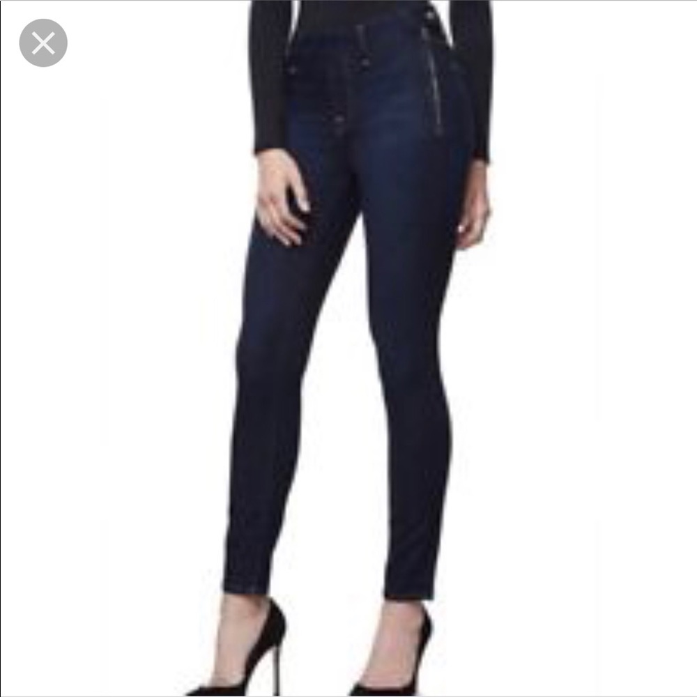 Good American Slim Zip Jeans